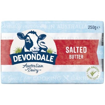 Woolworths Devondale butter 250g offer