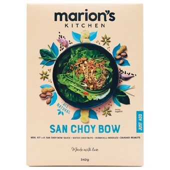 Woolworths Marion’s kitchen meal kits 300-475g offer