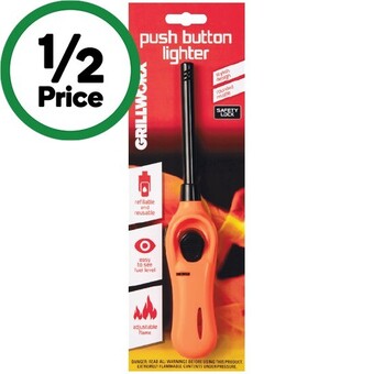 Woolworths Grillworx push button lighter pk 1 offer