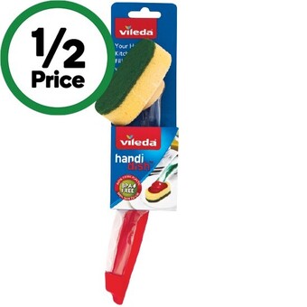 Woolworths Vileda handi dish refillable handle offer
