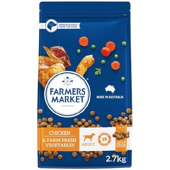 Woolworths Farmers market dry dog food 2.7 kg offer