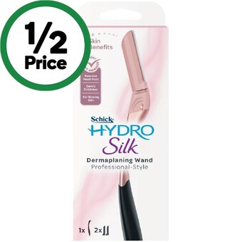 Woolworths Schick hydro silk dermaplaning wand kit offer