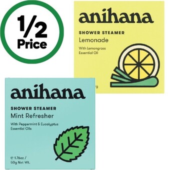 Woolworths Anihana shower steamer 50g offer