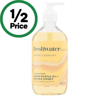 Woolworths Freshwater farm hand wash 500ml offer
