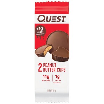 Woolworths Quest peanut butter cups 42g offer