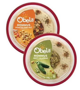 Obela garnished dip 220g