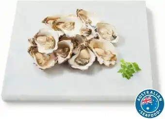 Coles Fresh Sydney Rock Oysters Per Dozen offer