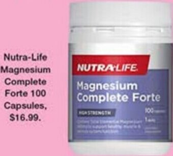 Priceline Magnesium Complete Forte 100 Capsules offer