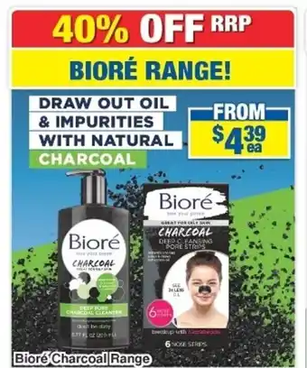 My Chemist Bioré Charcoal Range offer