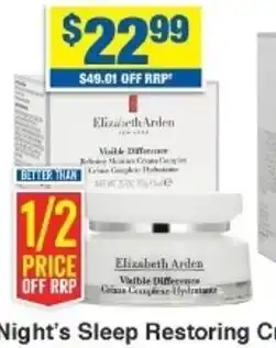 My Chemist Visible Difference Refining Moisture Cream Complex offer