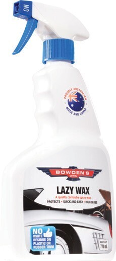 SuperCheap Auto Bowden's own 770ml lazy wax offer