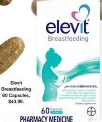 Priceline Elevit Breastfeeding 60 Capsules offer