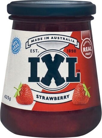 IXL 50% Less Sugar Jam 425g