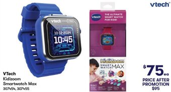 BIG W VTech Kidizoom Smartwatch Max offer