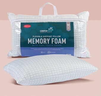 Spotlight Tontine memory foam pillow with cool touch cover offer