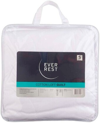 Spotlight 50% off ever rest cotton quilt offer