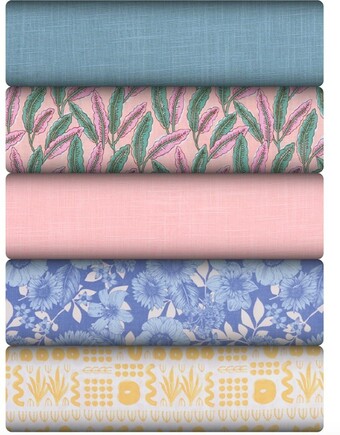 Spotlight Print & plain textured cottons offer