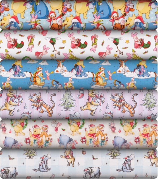 All licensed christmas fabric offer at Spotlight