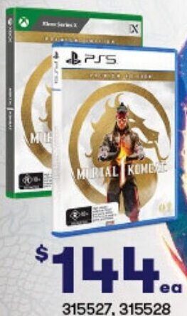 BIG W PS5 Mortal Combat offer