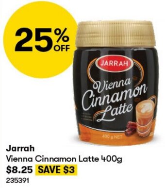 Jarrah Vienna Cinnamon Latte 400g