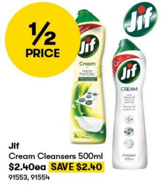 Jif Cream Cleansers 500ml