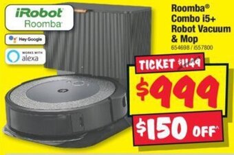 JB Hi-Fi Roomba® Combo i5+ Robot Vacuum & Mop offer