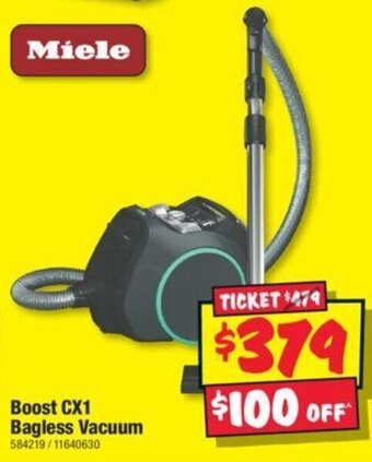 JB Hi-Fi Boost CX1 Bagless Vacuum offer