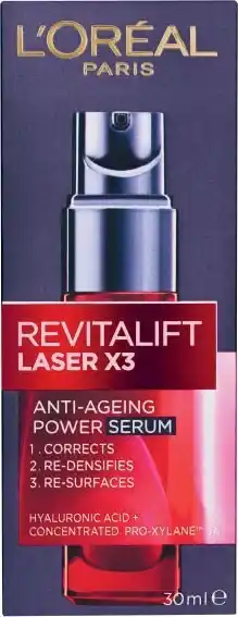 Coles Lu2019Oréal Paris Revitalift Laser X3 Anti-Ageing Serum 30mL offer