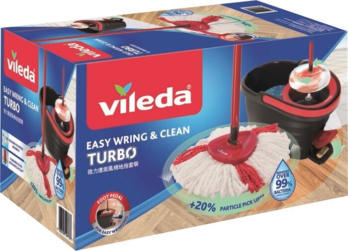 Vileda easy wring & clean spin mop & bucket set offer at BIG W