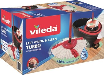 BIG W Vileda easy wring & clean spin mop & bucket set offer