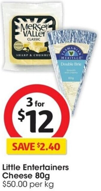 Little Entertainers Cheese 80g