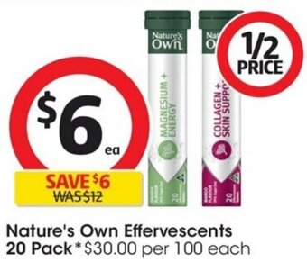 Nature's Own Effervescents 20 Pack