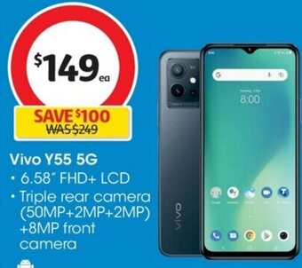 Coles Vivo Y55 5G offer