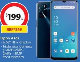 Coles Oppo A16s offer