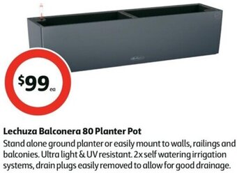 Lechuza Balconera 80 Planter Pot