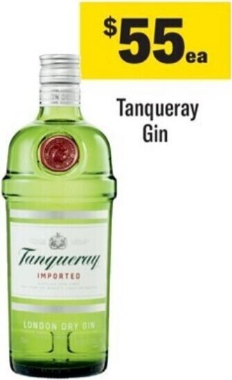 Coles Tanqueray Gin offer
