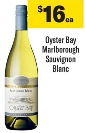 Coles Oyster Bay Marlborough Sauvignon Blanc offer