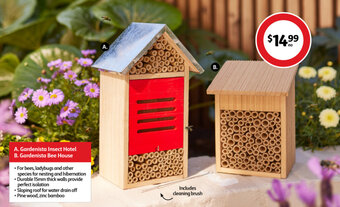 Gardenista Insect Hotel or Gardenista Bee House