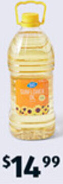 ALDI Sunflower Oil 3.78L offer