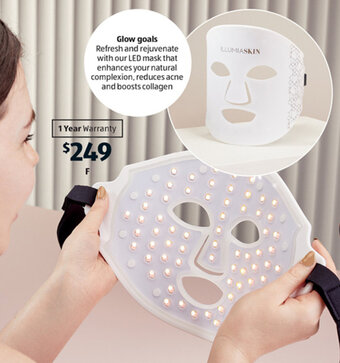 ALDI LED Light Therapy Face Mask offer