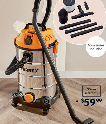 ALDI Wet and Dry Vacuum Cleaner offer