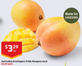 ALDI Australian Kensington Pride Mangoes offer