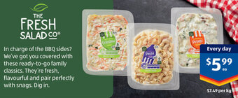 ALDI FRESH SALAD COⓇ® offer