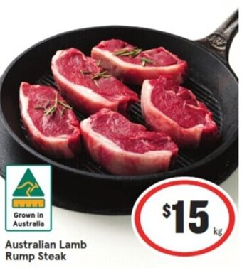 IGA Australian Lamb Rump Steak offer