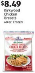 Kirkwood Chicken Breasts 48 oz. Frozen