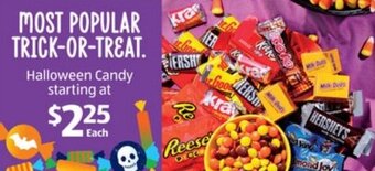 ALDI Halloween Candy starting at offer