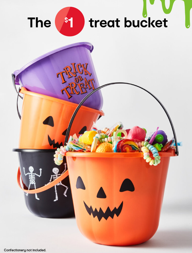 The treat bucket offer at Kmart