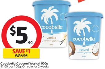 Cocobella Coconut Yoghurt 500g