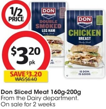 Coles Don Sliced Meat 160g-200g offer