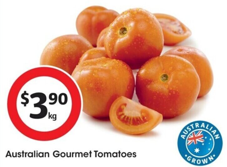 Australian Gourmet Tomatoes offer at Coles
